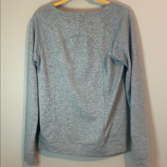 Fabletics Pullover with front pocket gray size sm - Picture 2 of 4